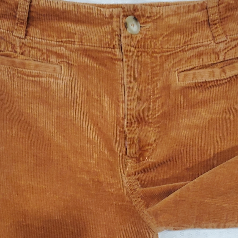 Maeve Anthropologie  Colette Corduroy Wide-Leg Crop  Pants Size 27 - Picture 7 of 14